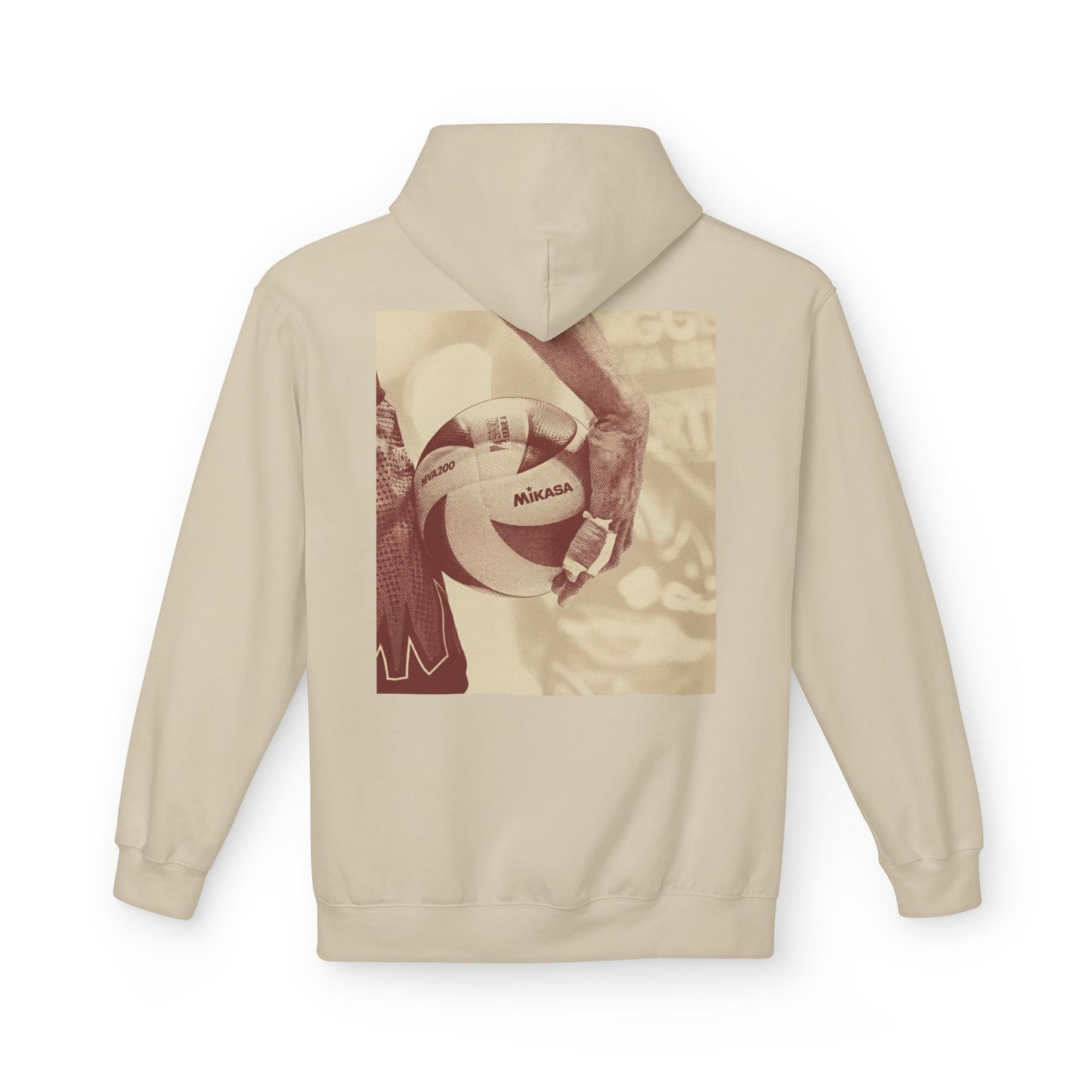 Volleyball Fleece Hoodie